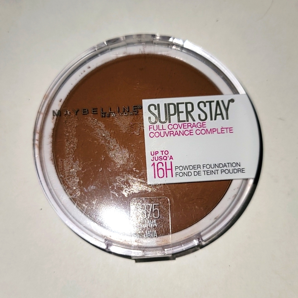 Super Stay Full Coverage Powder Foundation by Maybelline New York - Java 375